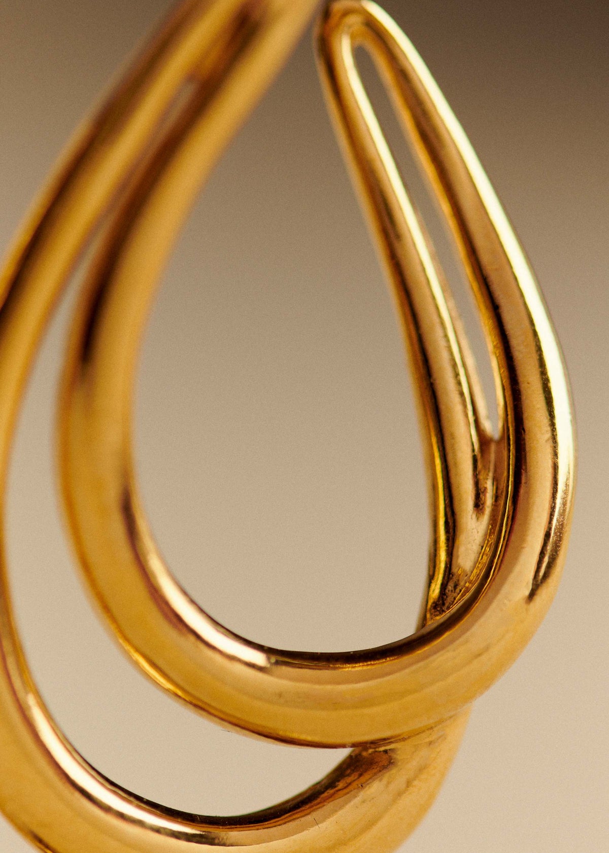 Boucles d'oreilles Gina - Doré
