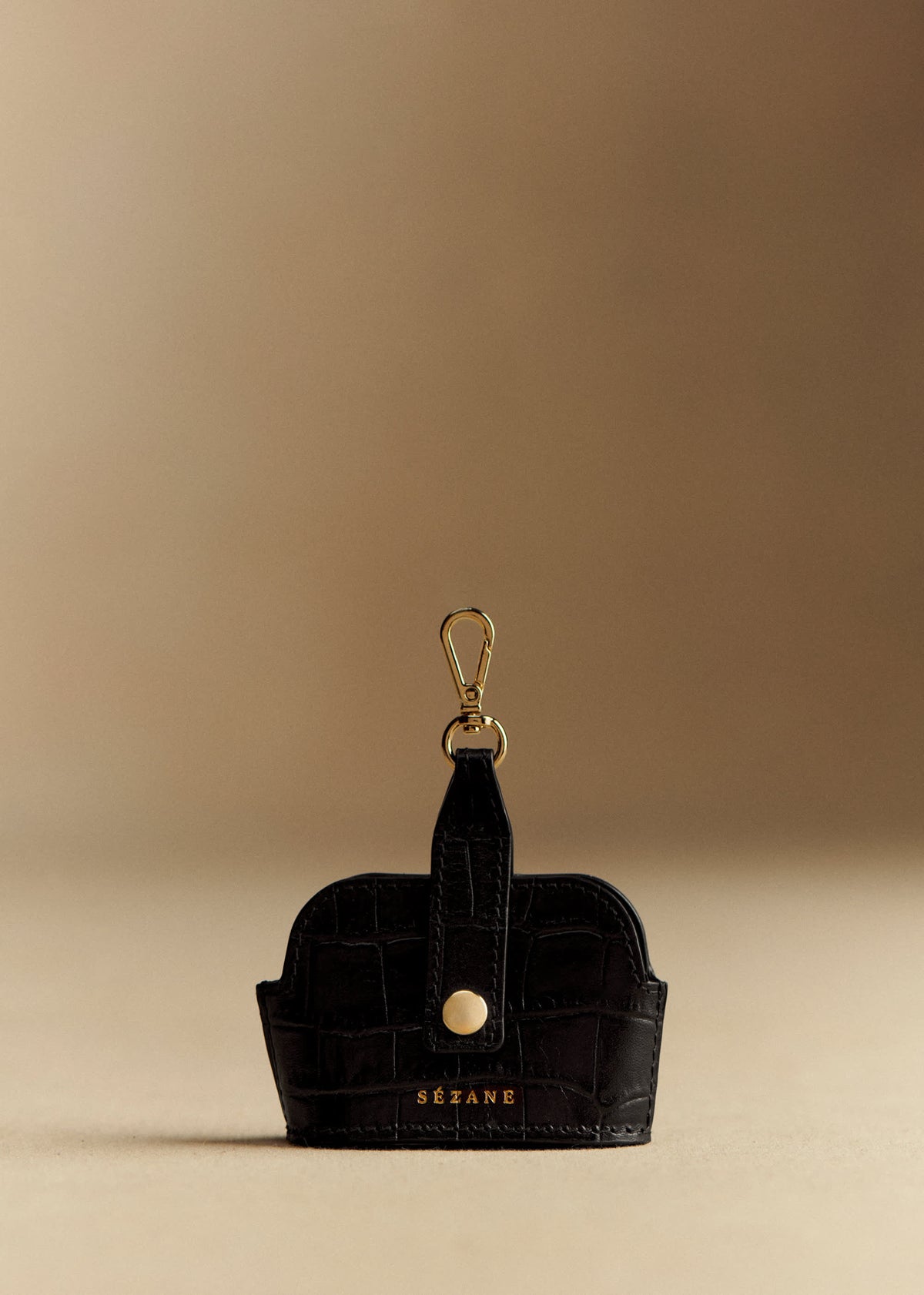 Etui AirPods Victor - Noir Croco