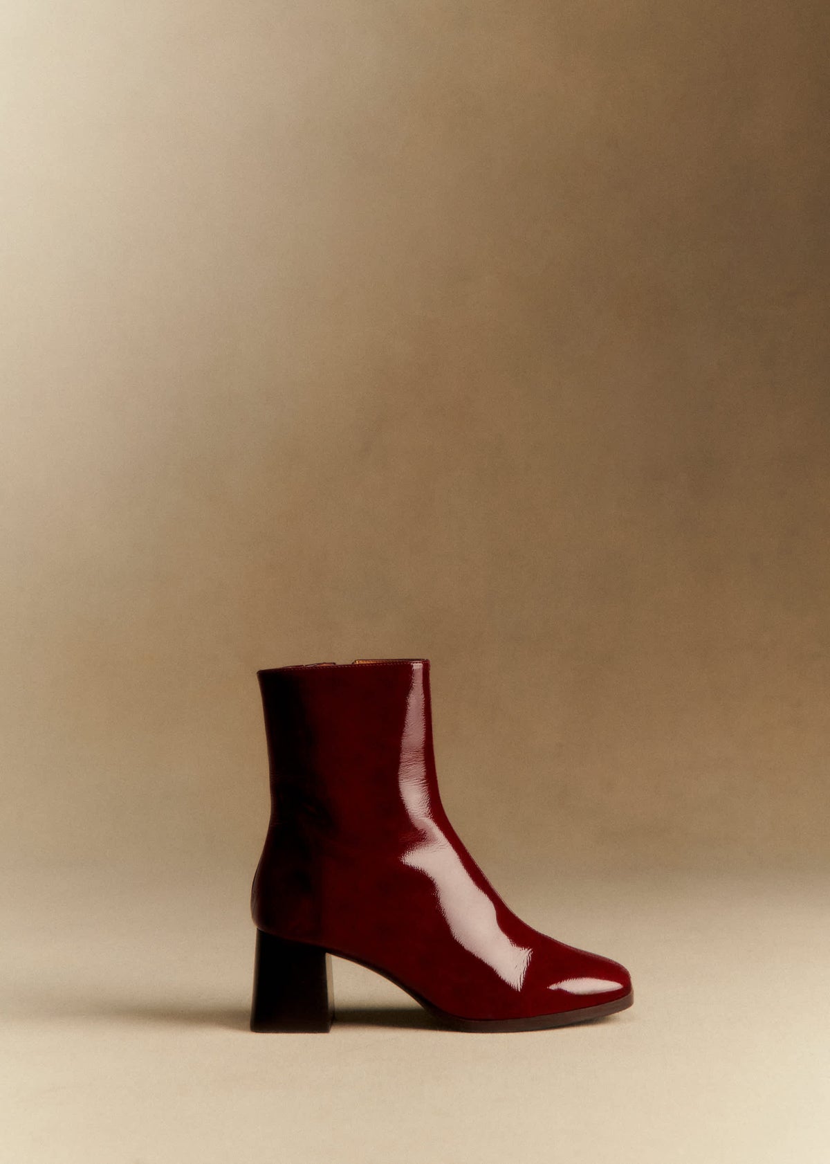 Bottines Axelle - Pourpre Vernis