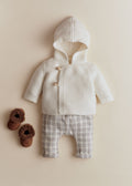 Manteau Panda - Ecru