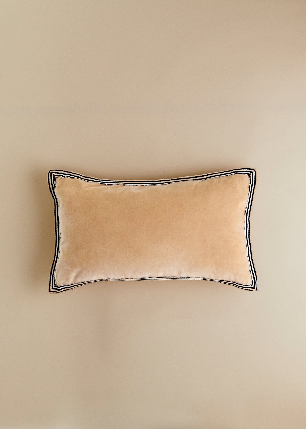 Coussin Velours Édition - Petit modèle - Beige