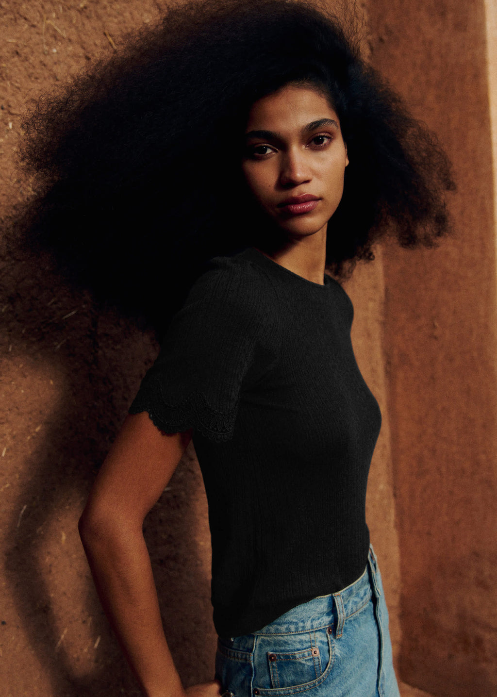 T-Shirt Cléa - Noir