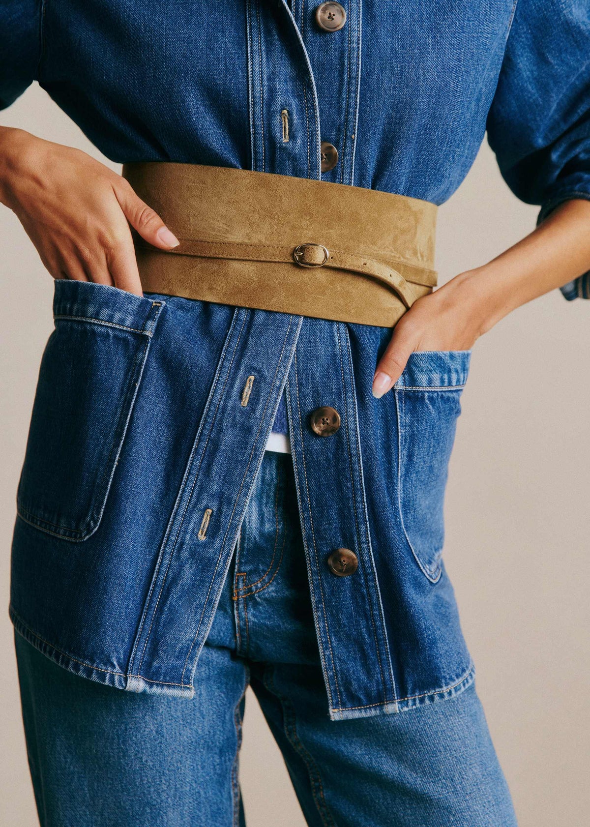 Ceinture Julia - Taupe