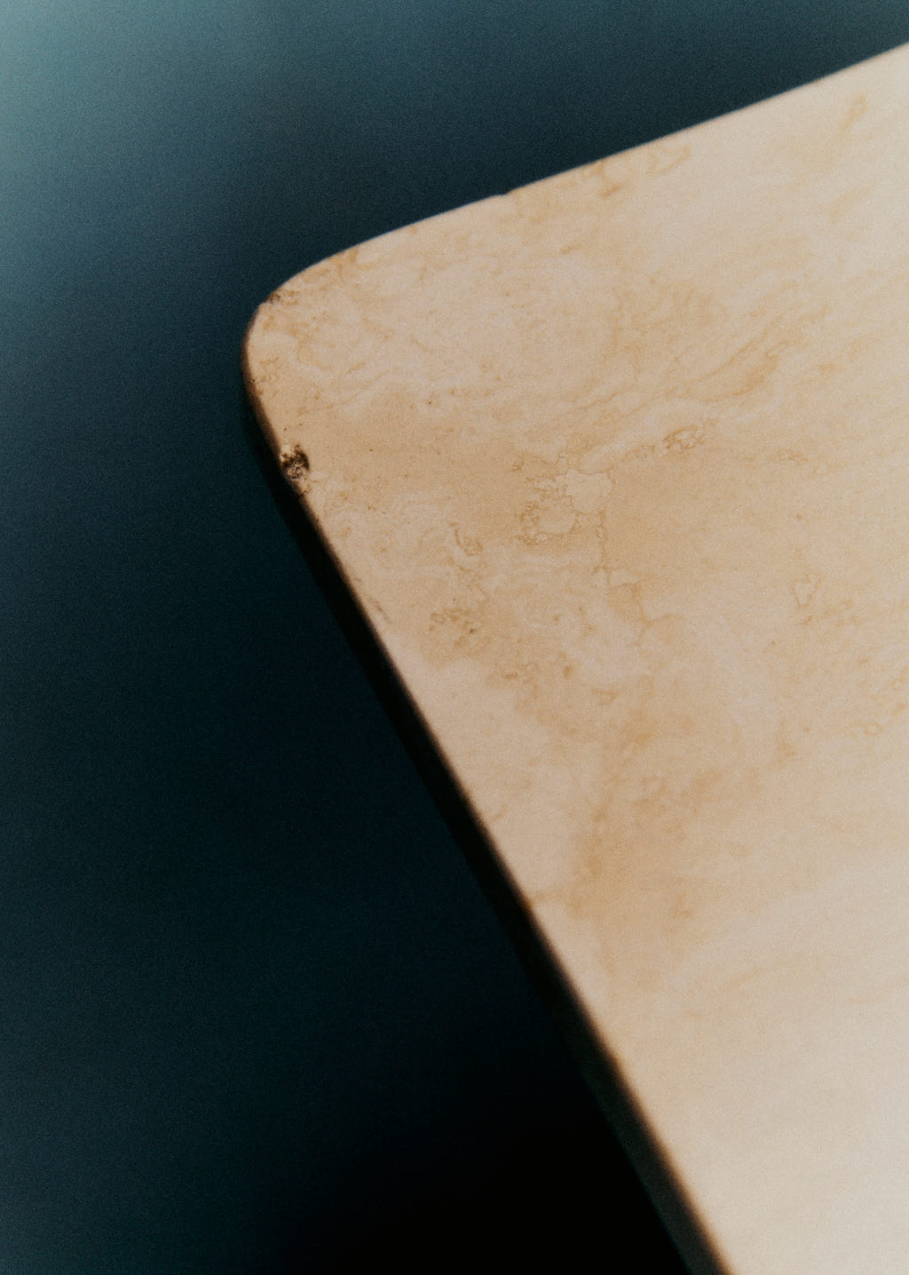 Table basse en travertin vintage - Travertin