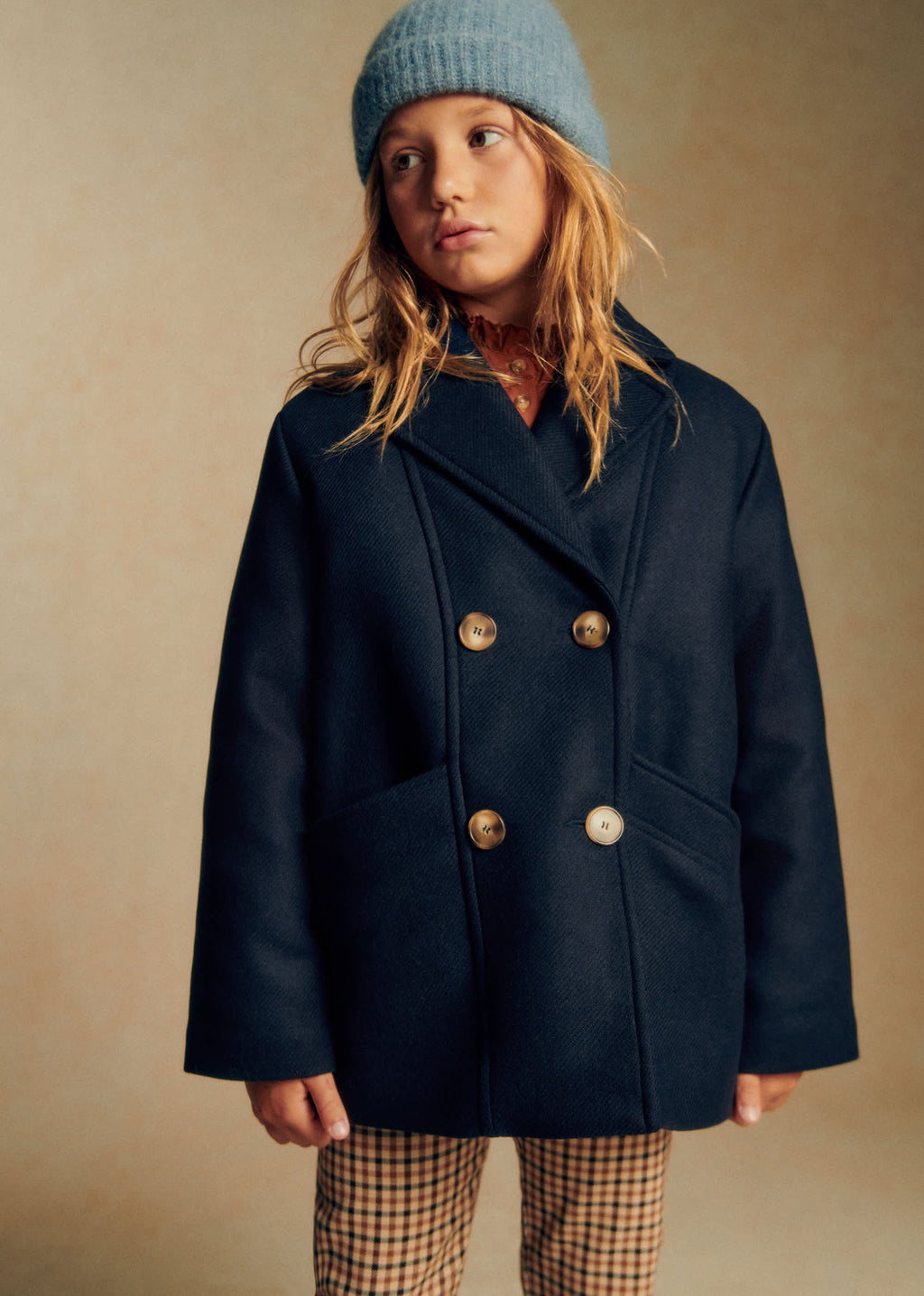 Manteau Zoé - Bleu Marine