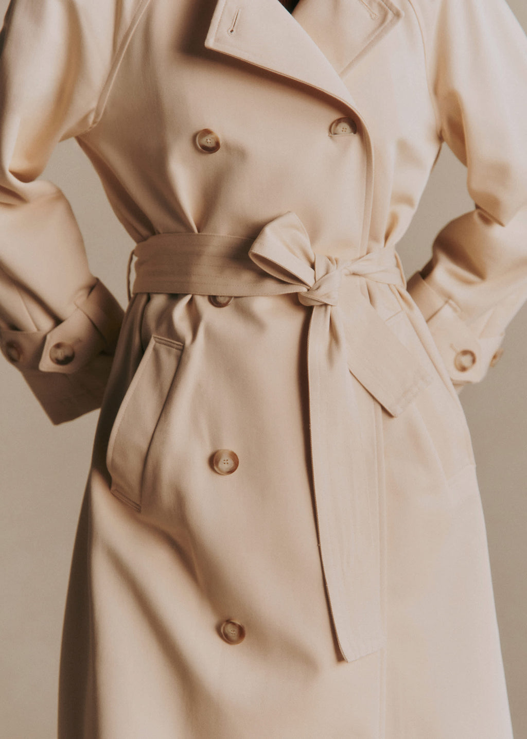 Manteau PIERCE - Beige Clair