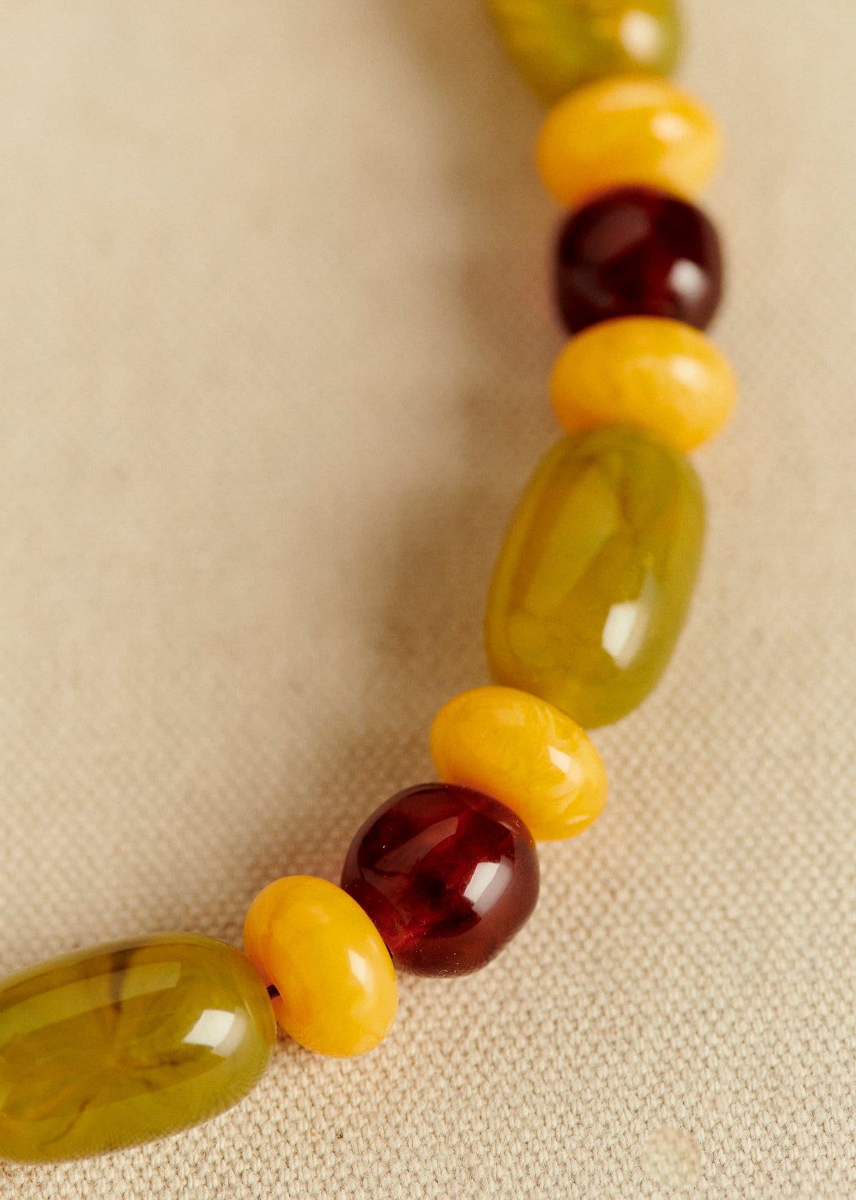 Collier Morgane - Vert Multi