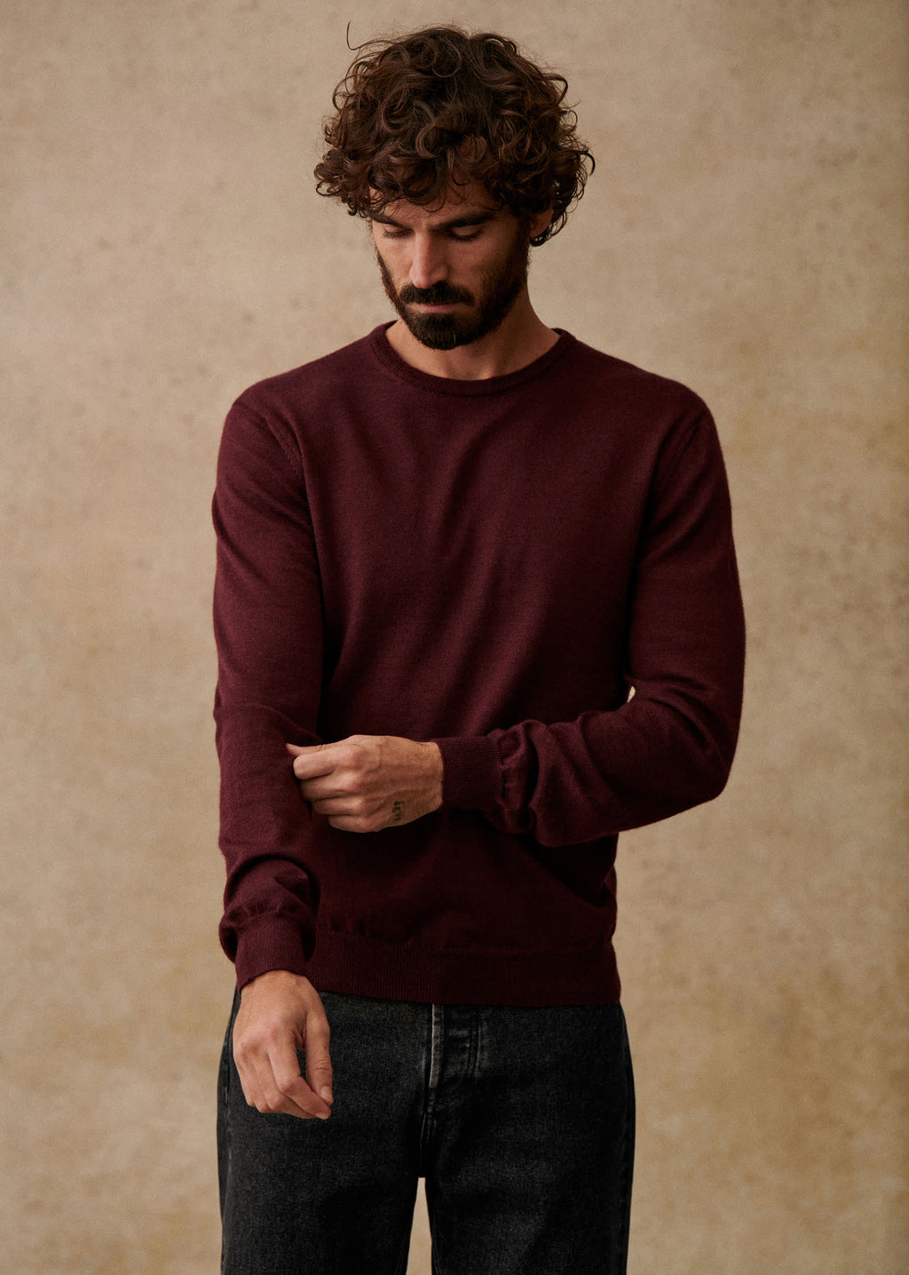 Pull Nils - Bordeaux