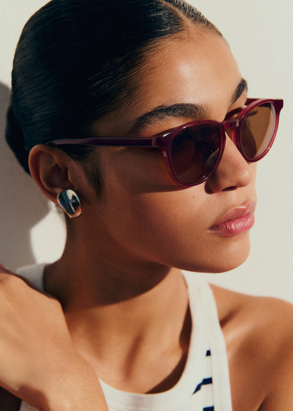 Lunettes de soleil Penelope - Prune