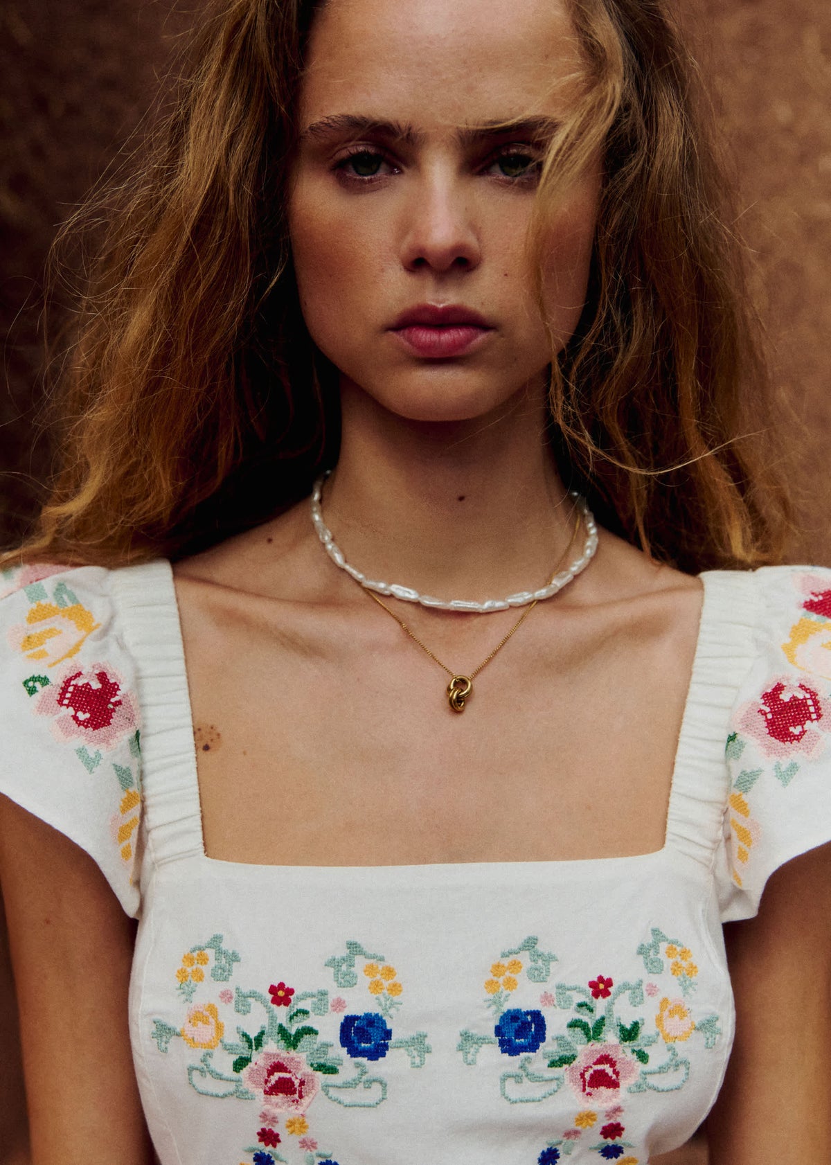 Robe Melville - Broderie Placée Spring