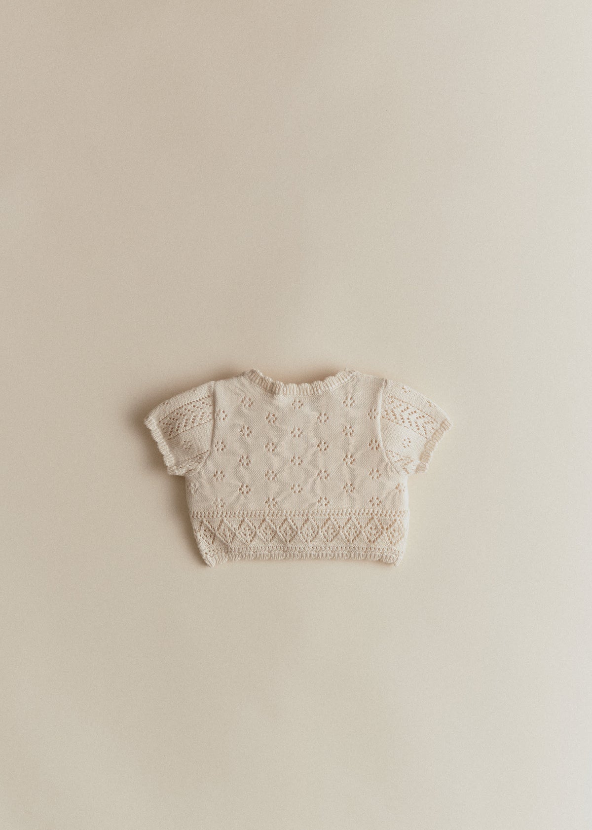 Gilet Mona - Ecru