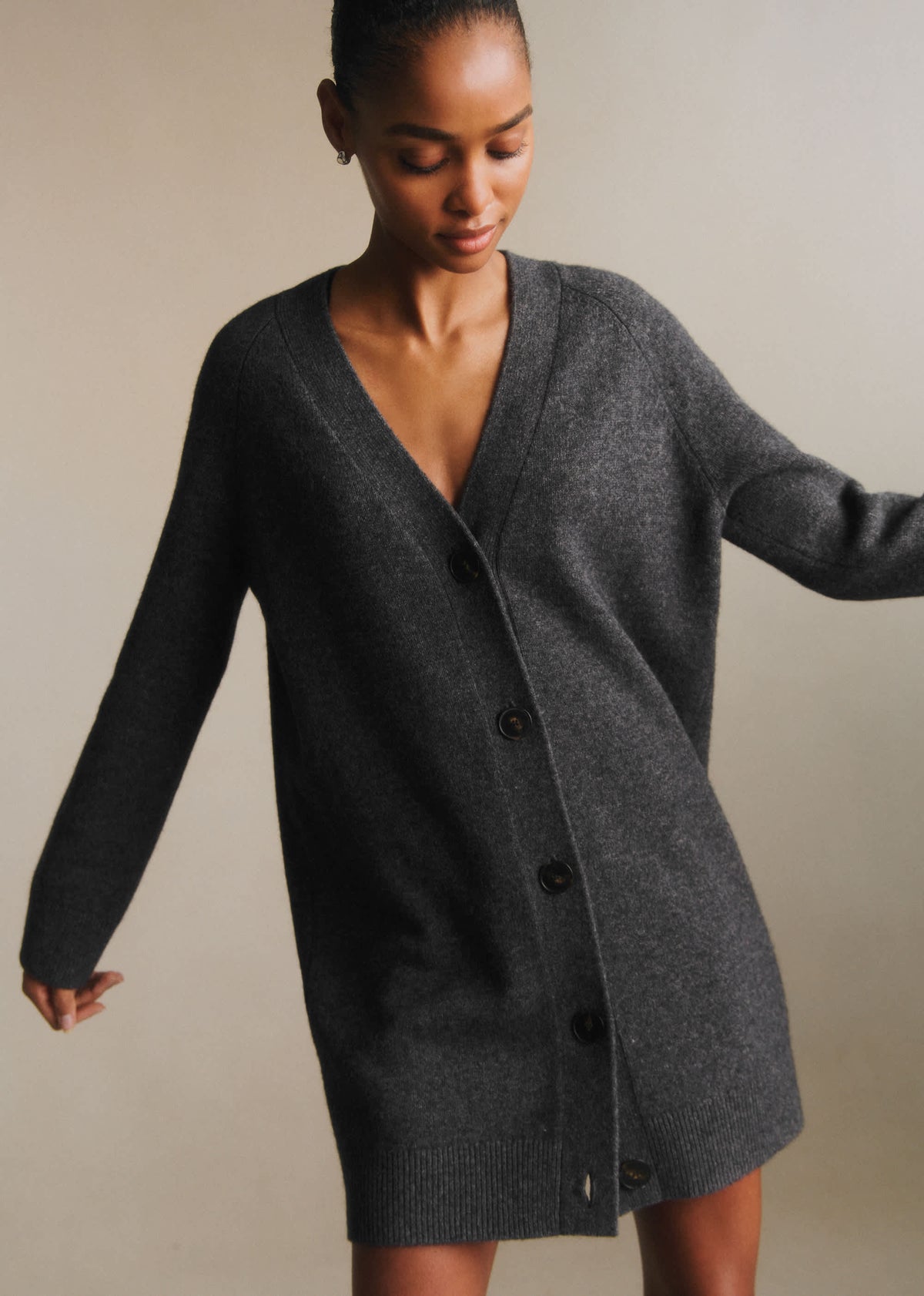 Robe Quitterie - Gris Anthracite