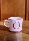 Tasse Tempo - Lettre O - Rouge