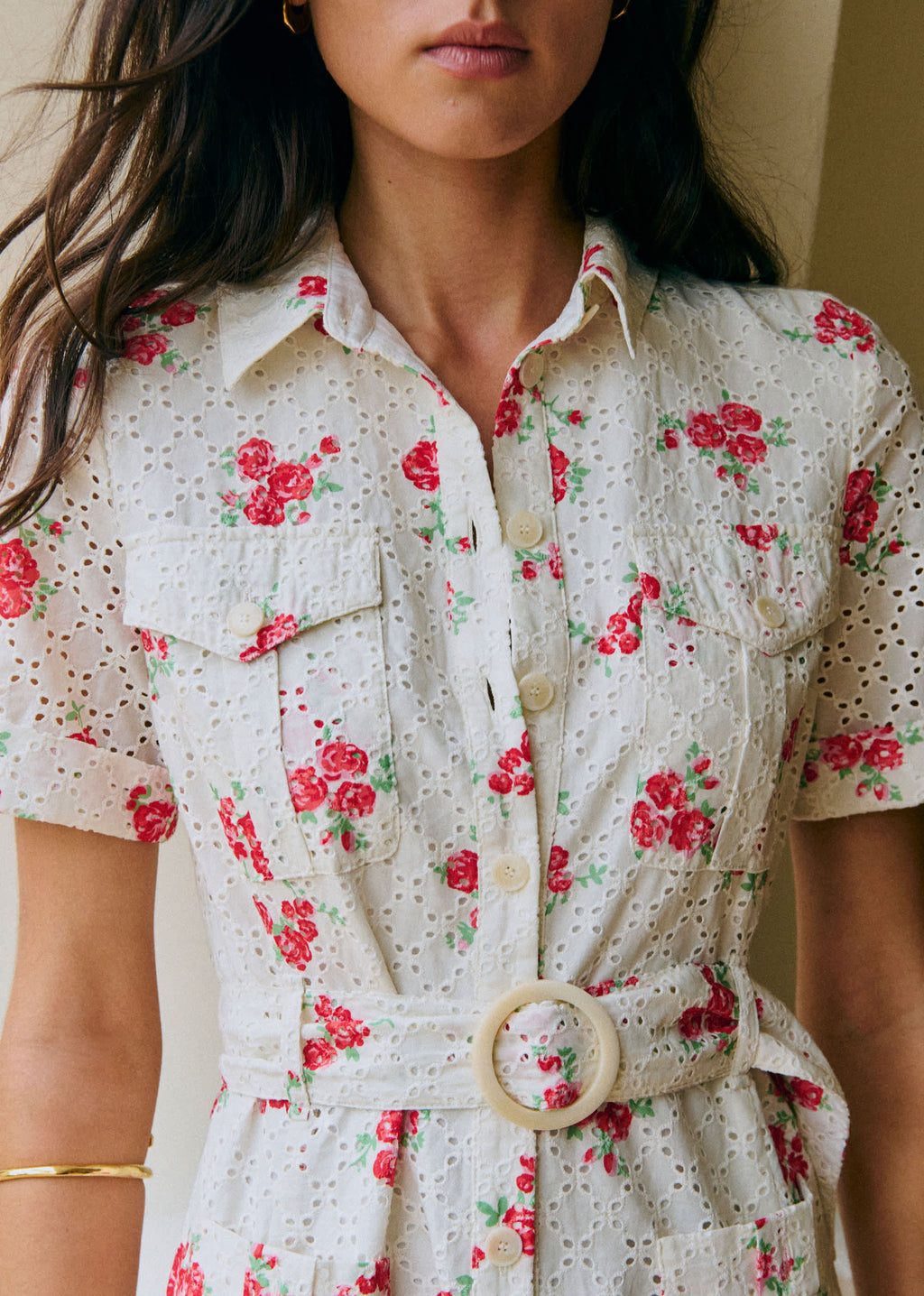Robe Raquel - Imprimé Rosa Corail