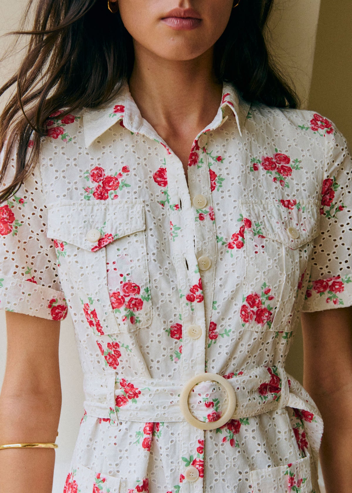 Robe Raquel - Imprimé Rosa Corail