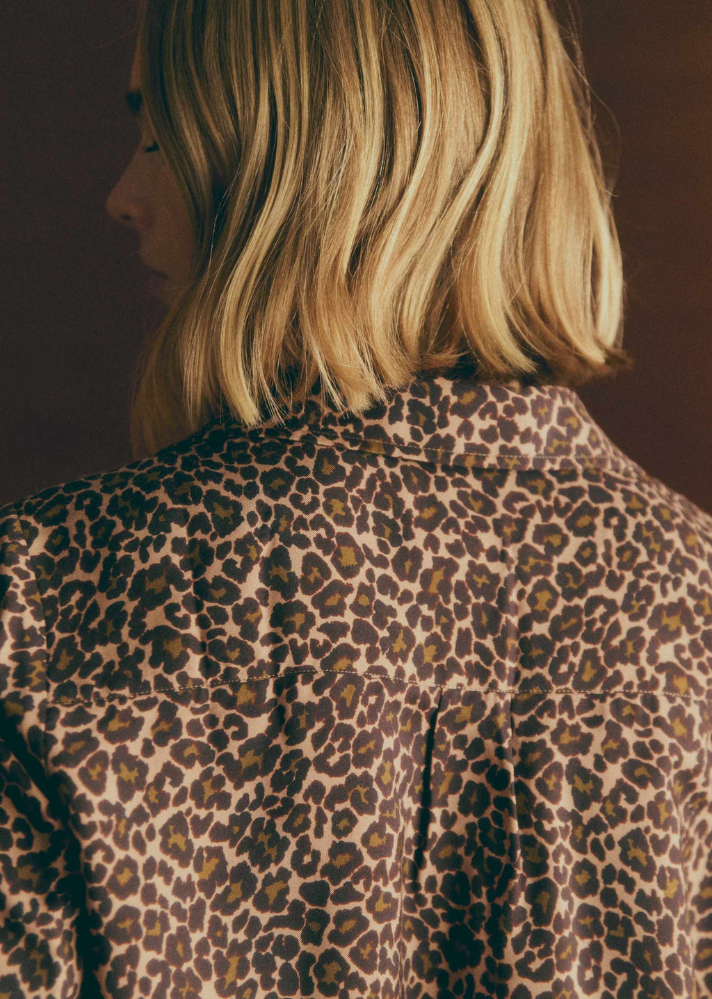 Chemise Annie - Imprimé Winter Leopard Camel