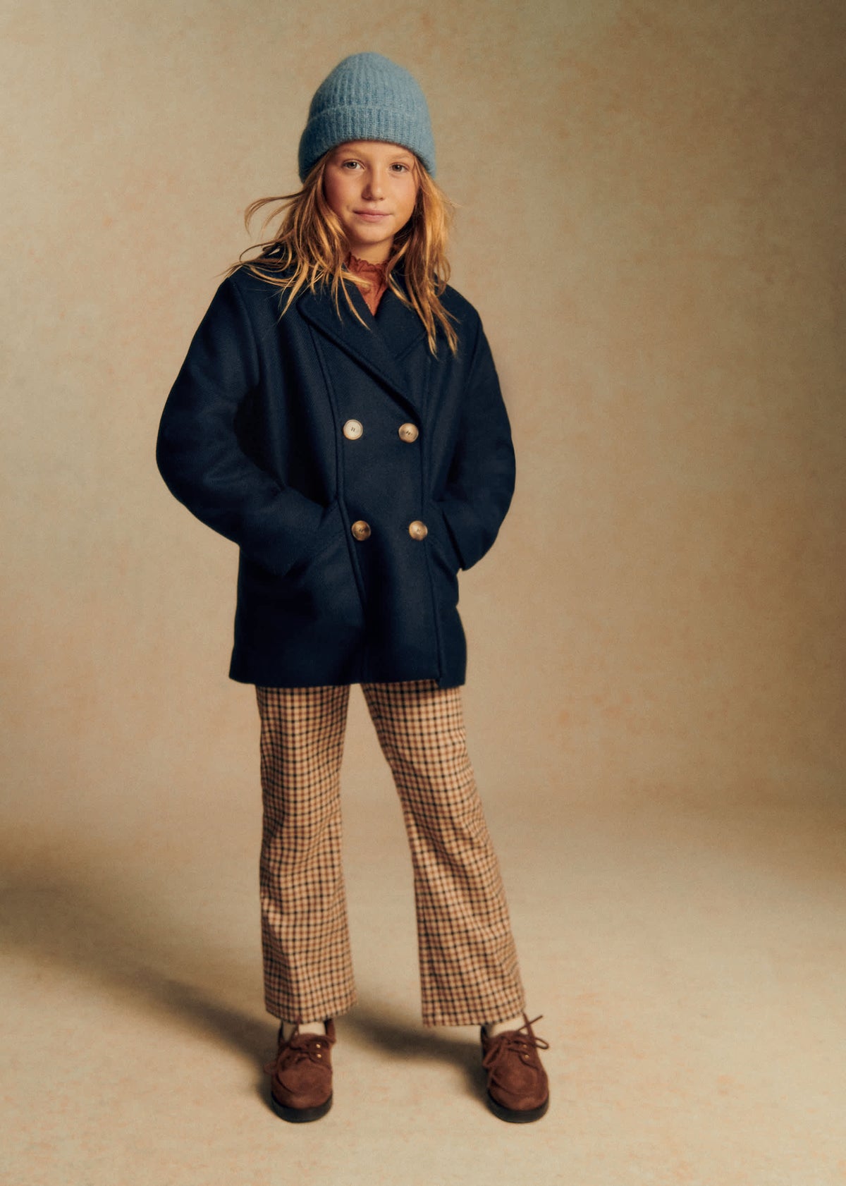 Manteau Zoé - Bleu Marine