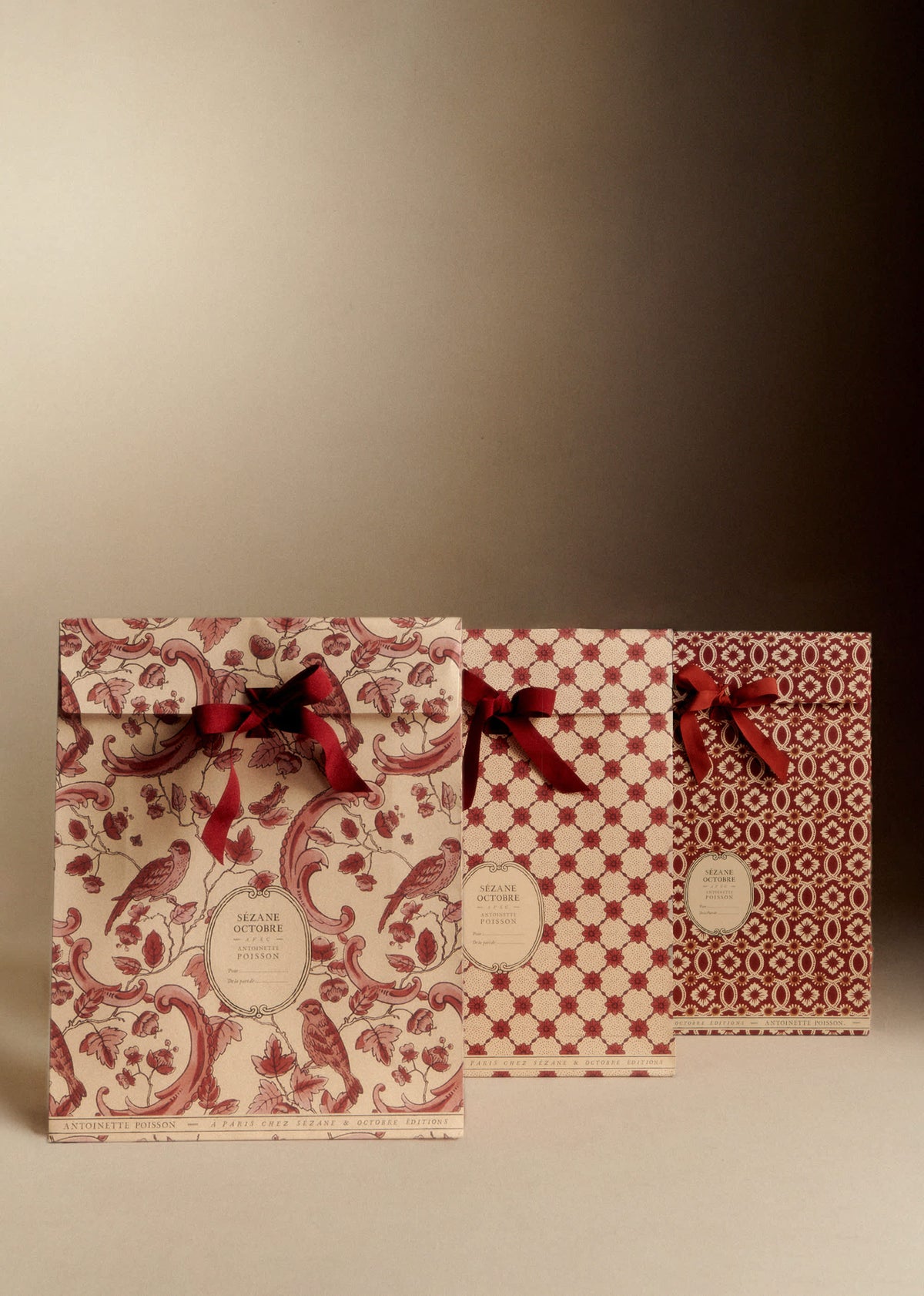 Pochette Cadeaux - Trio de pochettes - taille L
