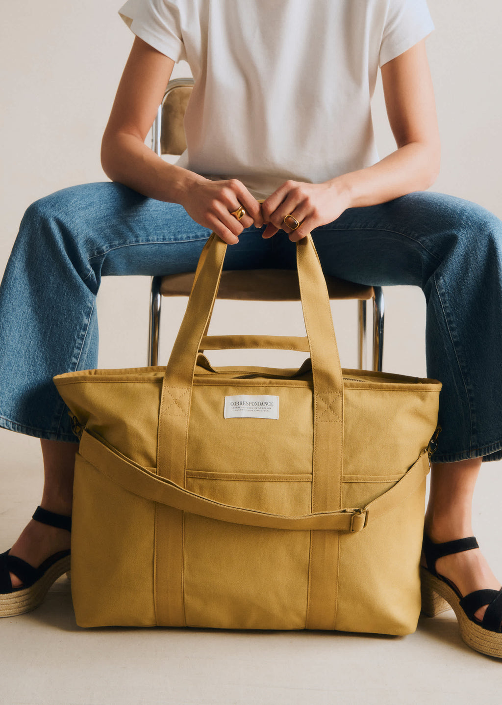 Cabas Weekender - Beige