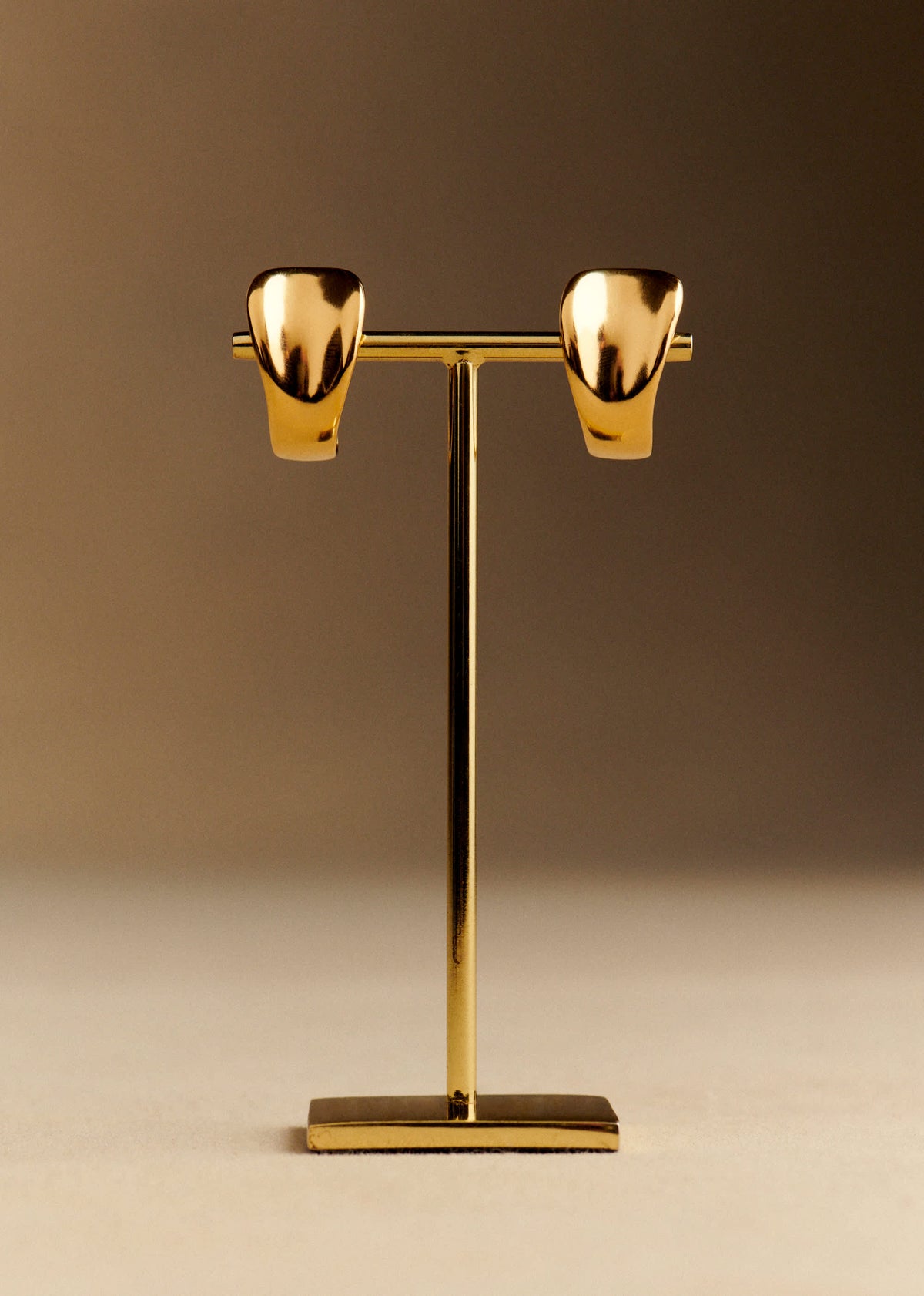 Boucles d'oreilles Orphée - Doré