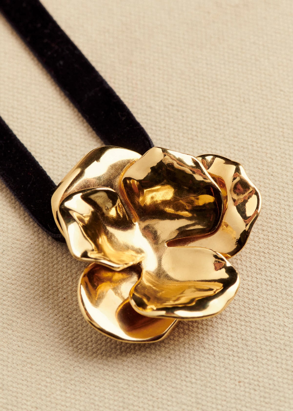 Collier Capucine - Doré - Création Rose