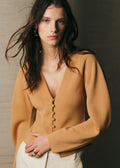 Gilet Anouck - Biscuit