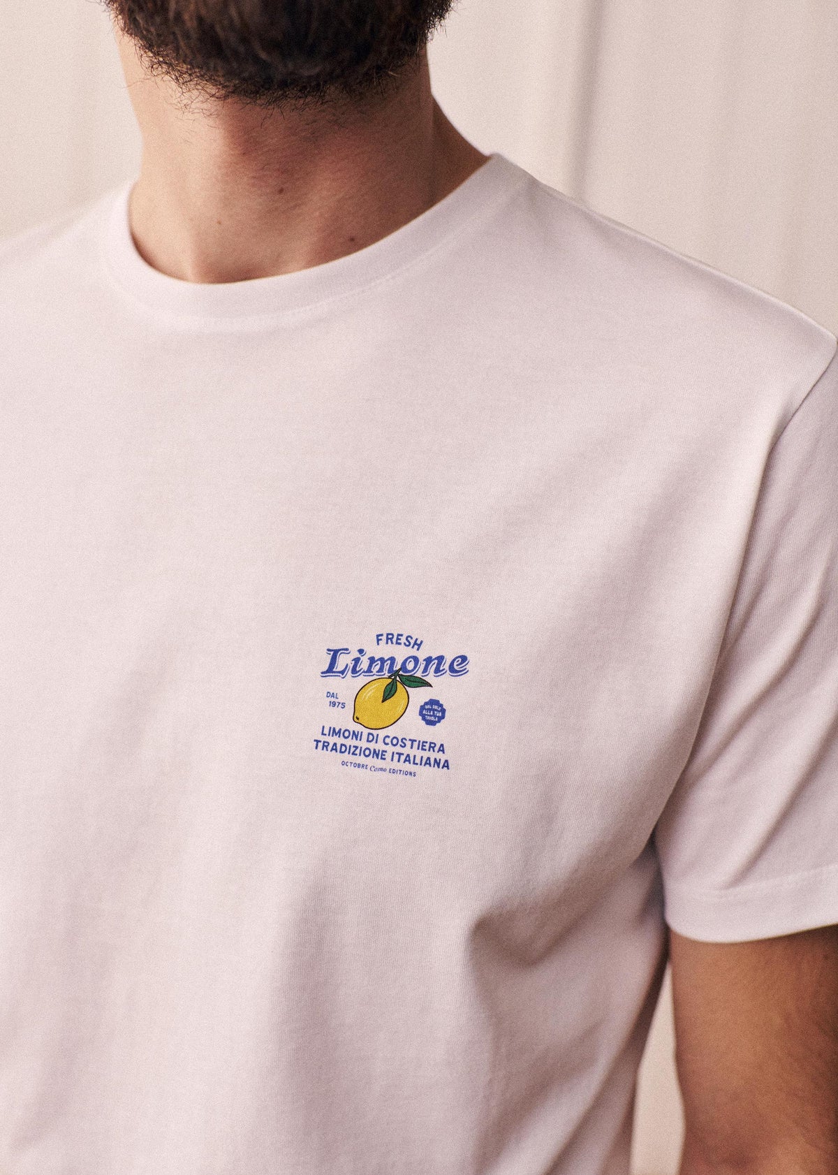 T-Shirt Limone - Blanc
