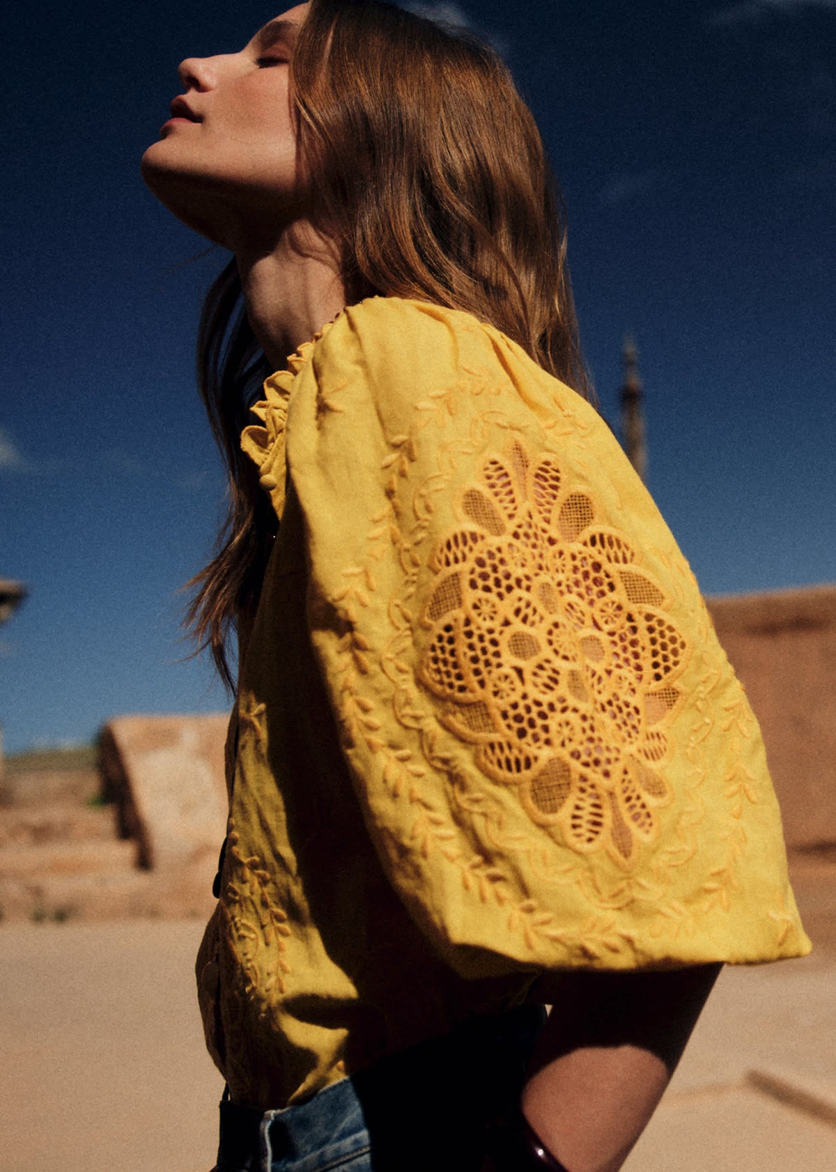 Blouse Clary - Jaune - Création Solidaire