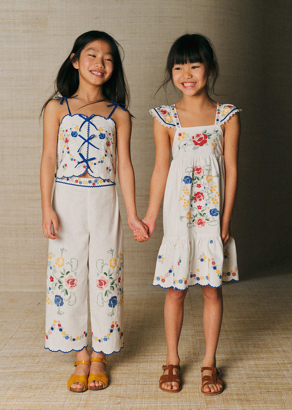 Pantalon Callie - Broderie Placée Spring