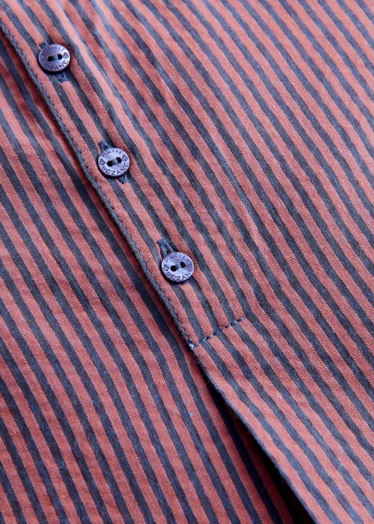 Chemise Marco - Rayure Rose Marine