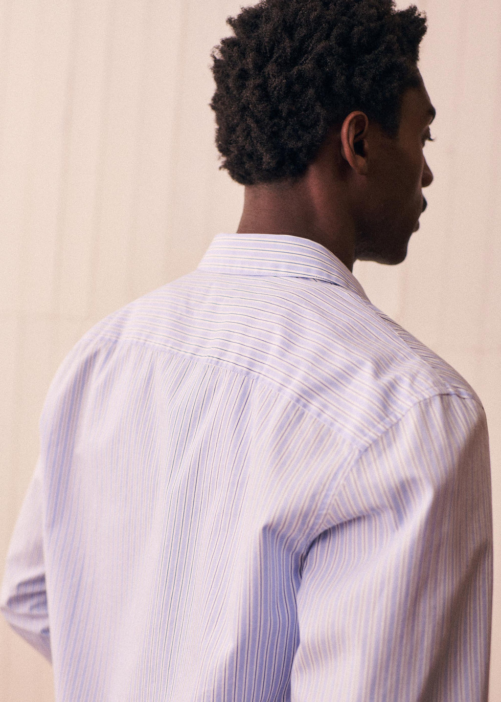 Chemise Allen - Bleu Rayures Blanc / Marine