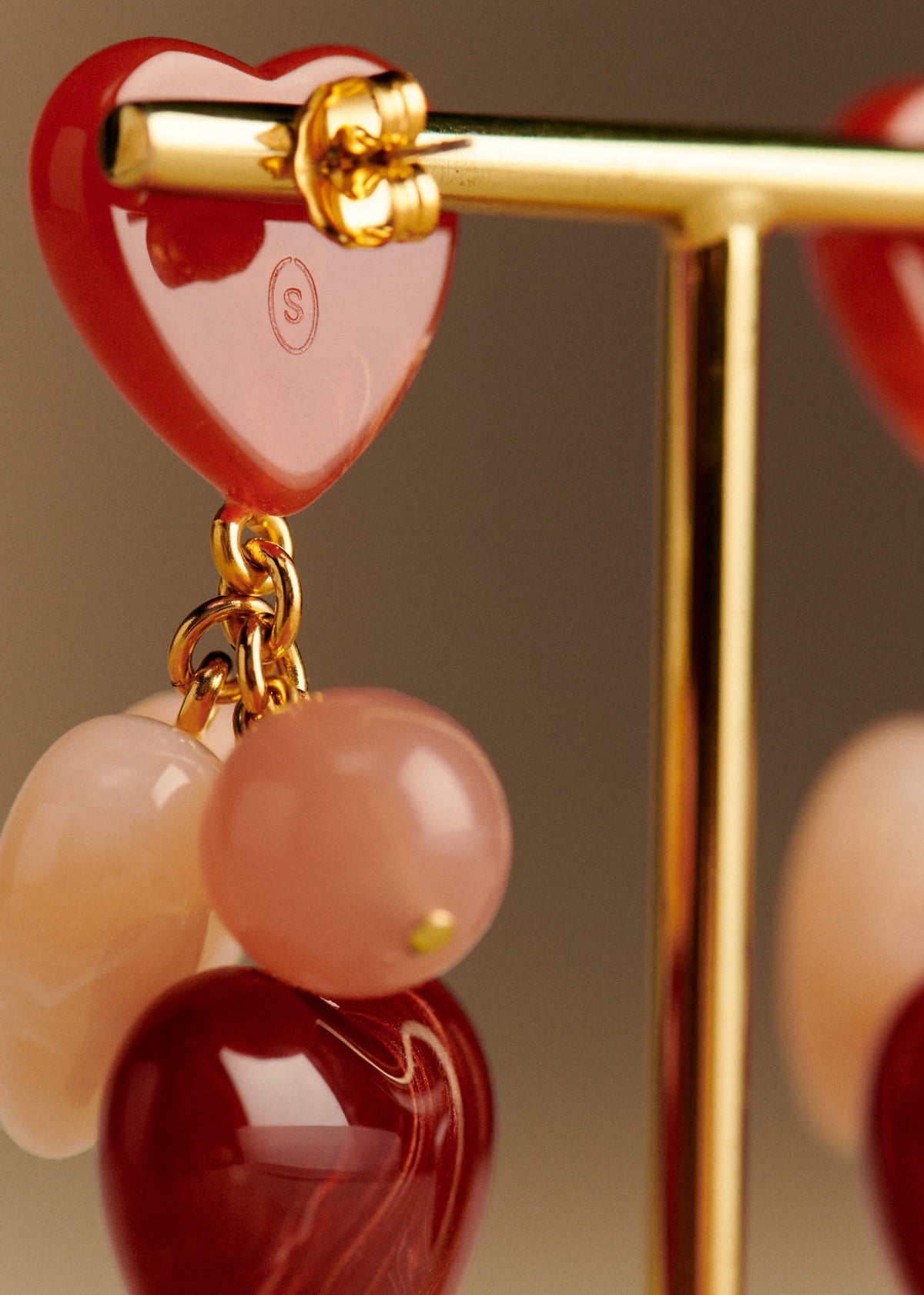Boucles d'oreilles Freya - Rose Multi