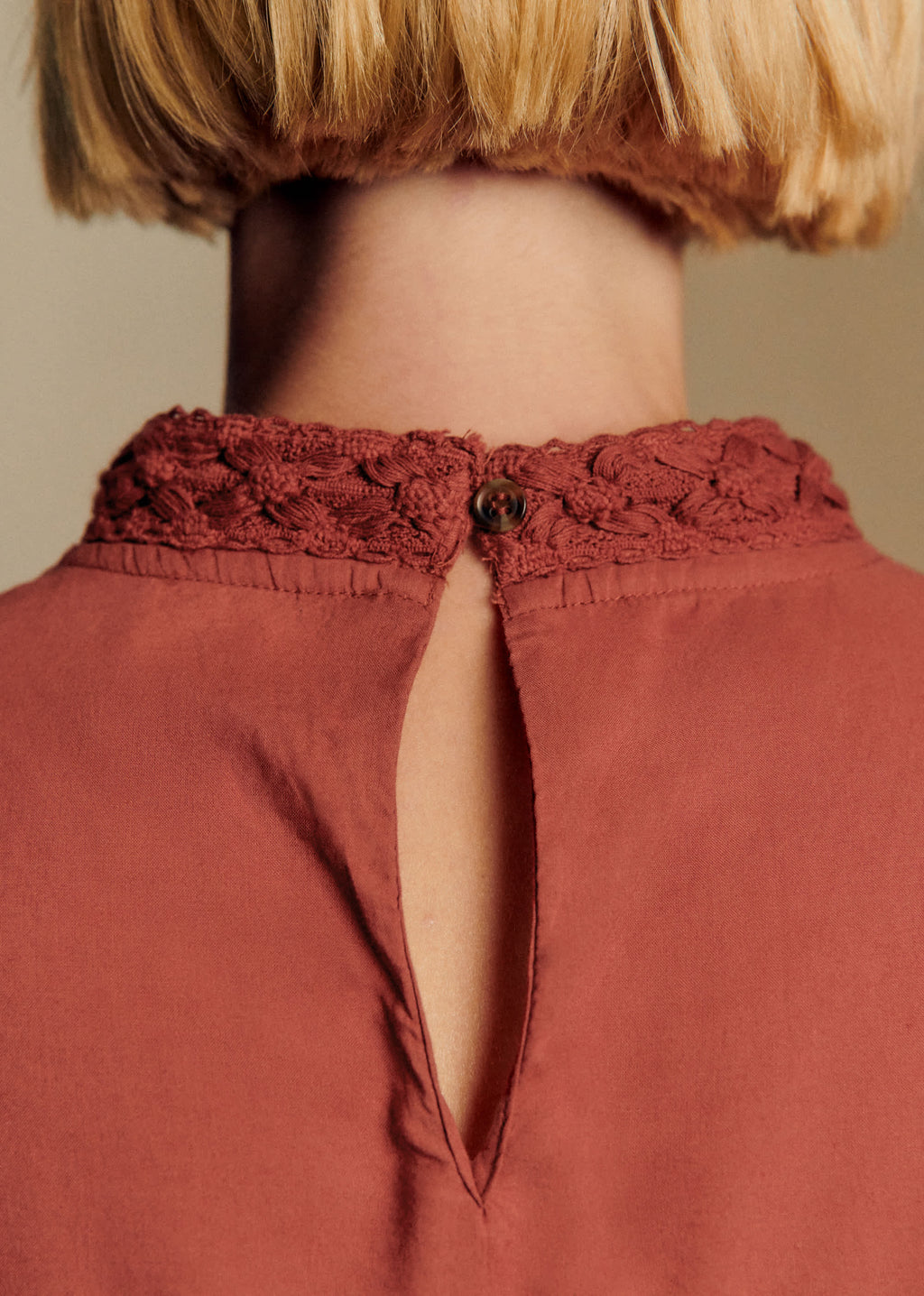 Blouse Pintel - Brun