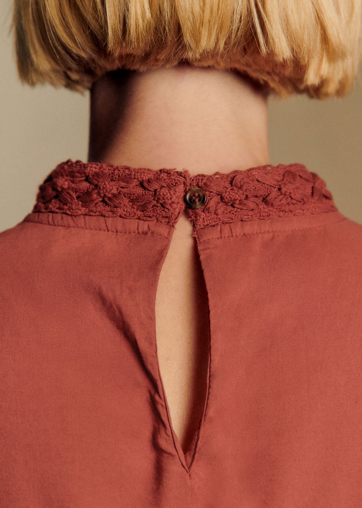 Blouse Pintel - Brun