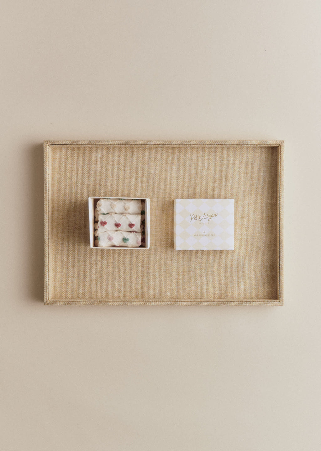 Coffret de 3 chaussettes Eva - Coeurs