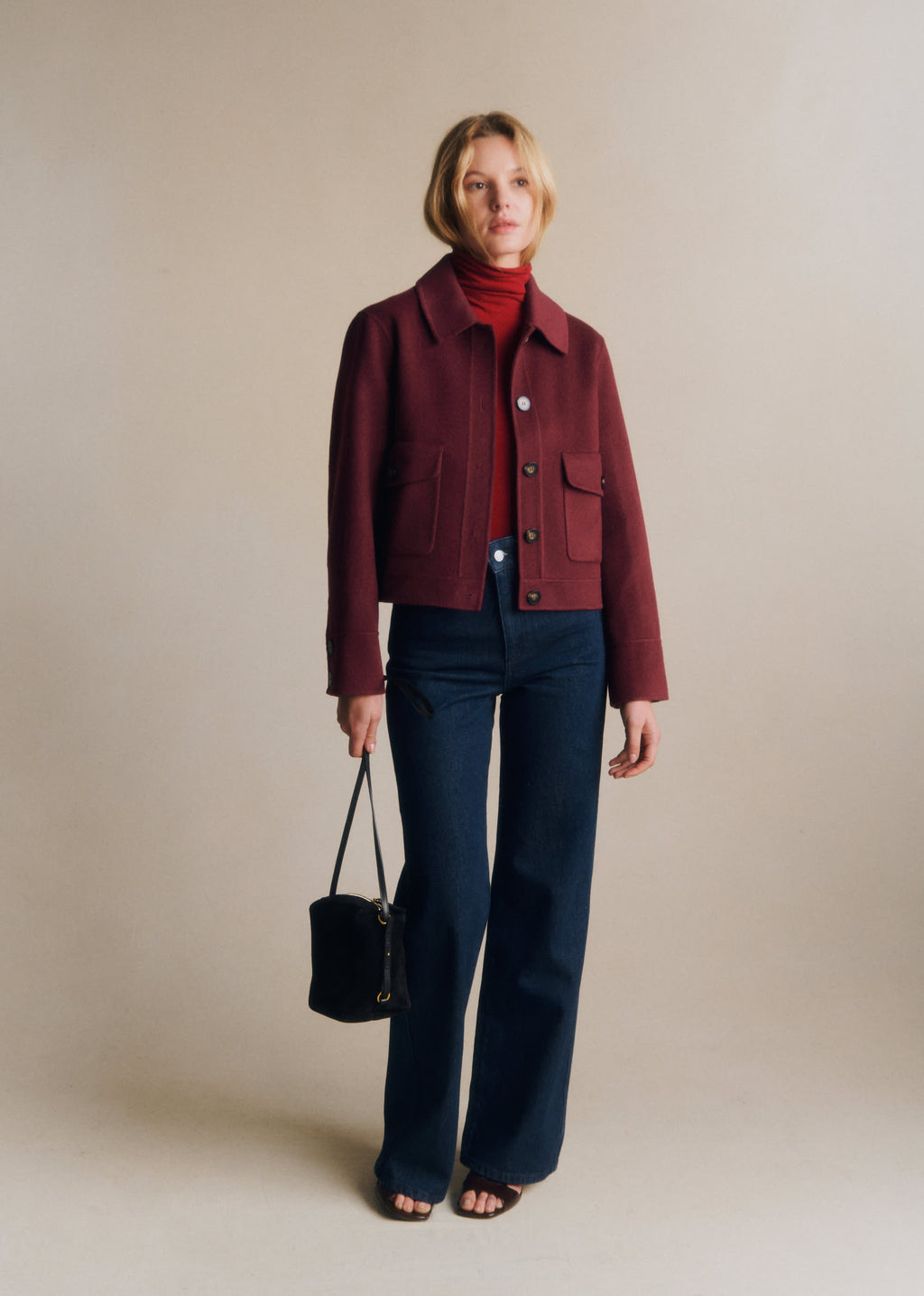 Veste Terry - Bordeaux