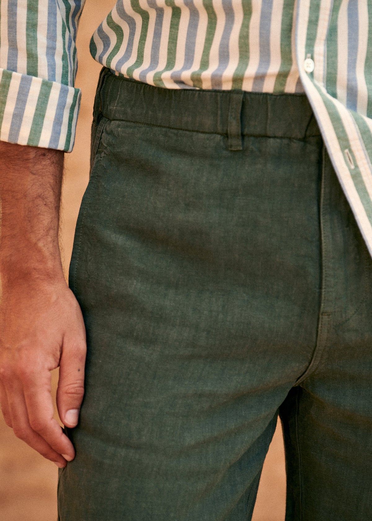 Pantalon Shane Lin - Vert Foncé