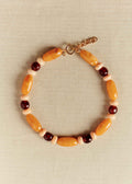 Collier Morgane - Caramel Multi - Création Rose