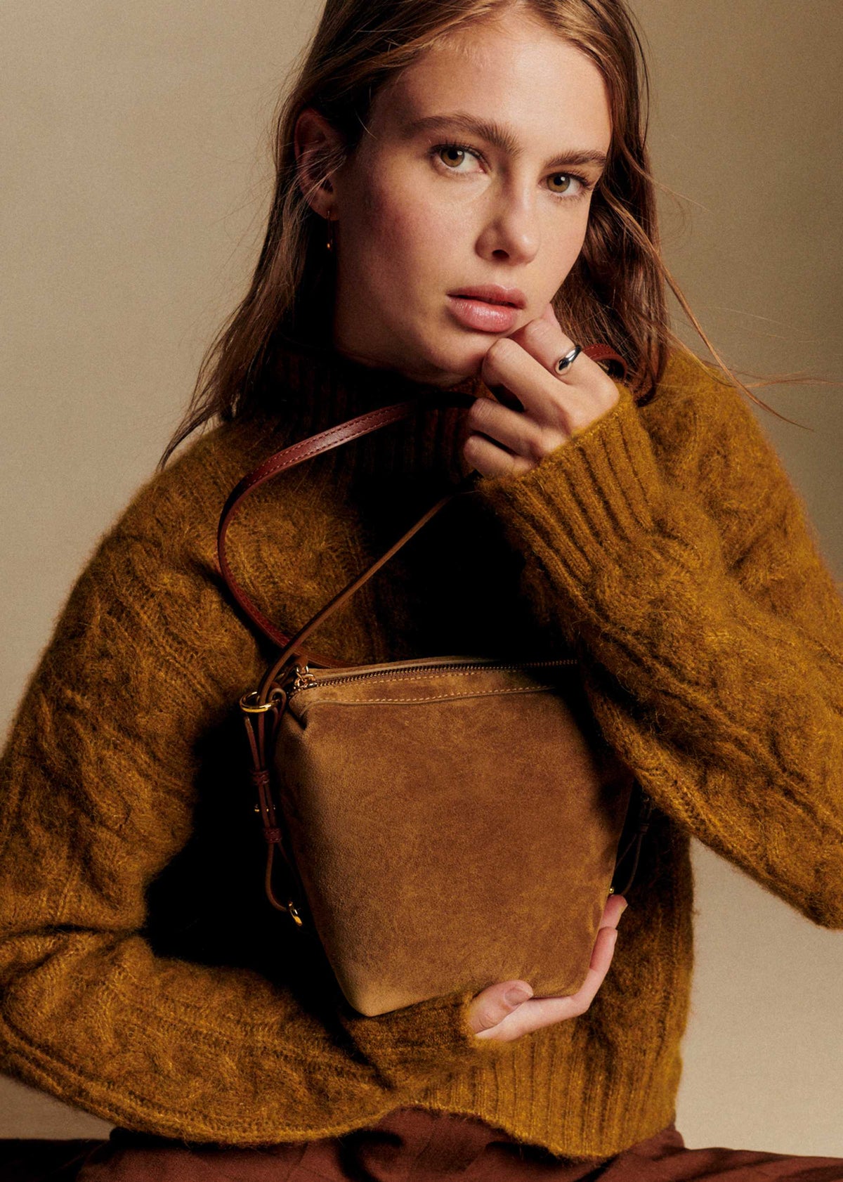 Sac Lou - Taupe Multi