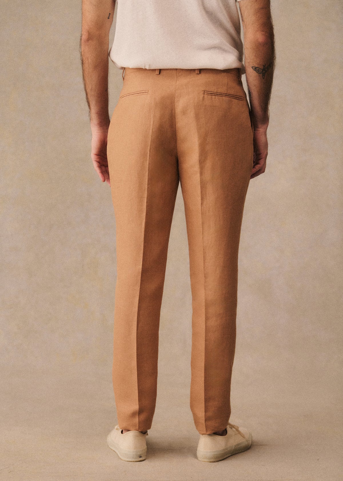 Pantalon Carl Lin - Camel