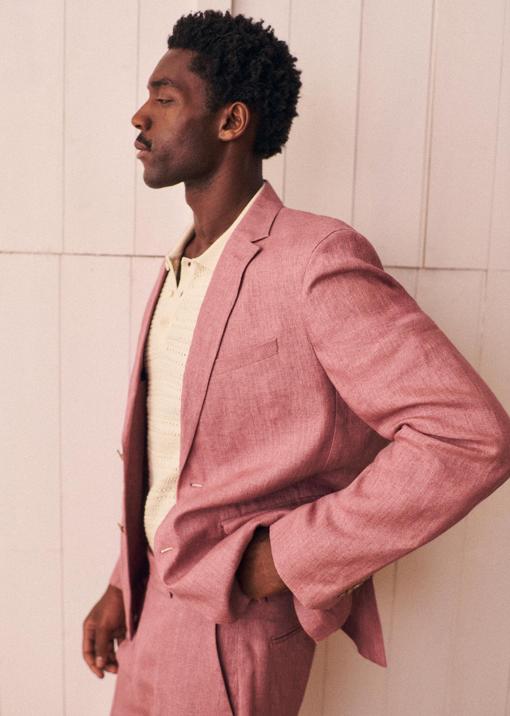 Veste Deon - Rose Chiné