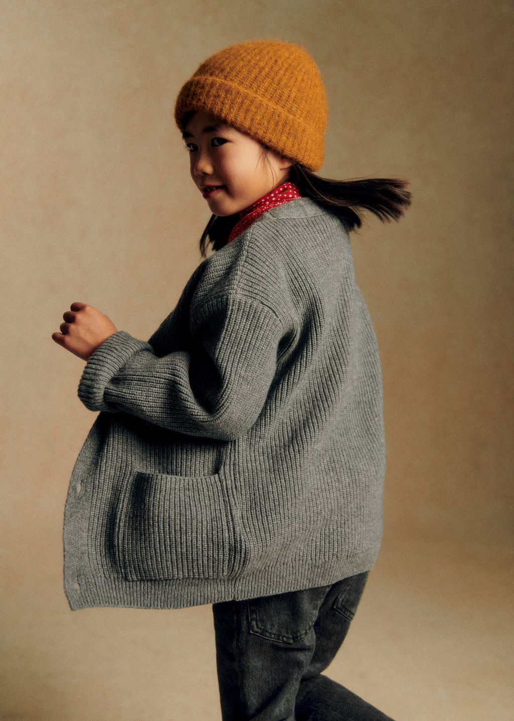 Gilet Nino - Gris Chiné