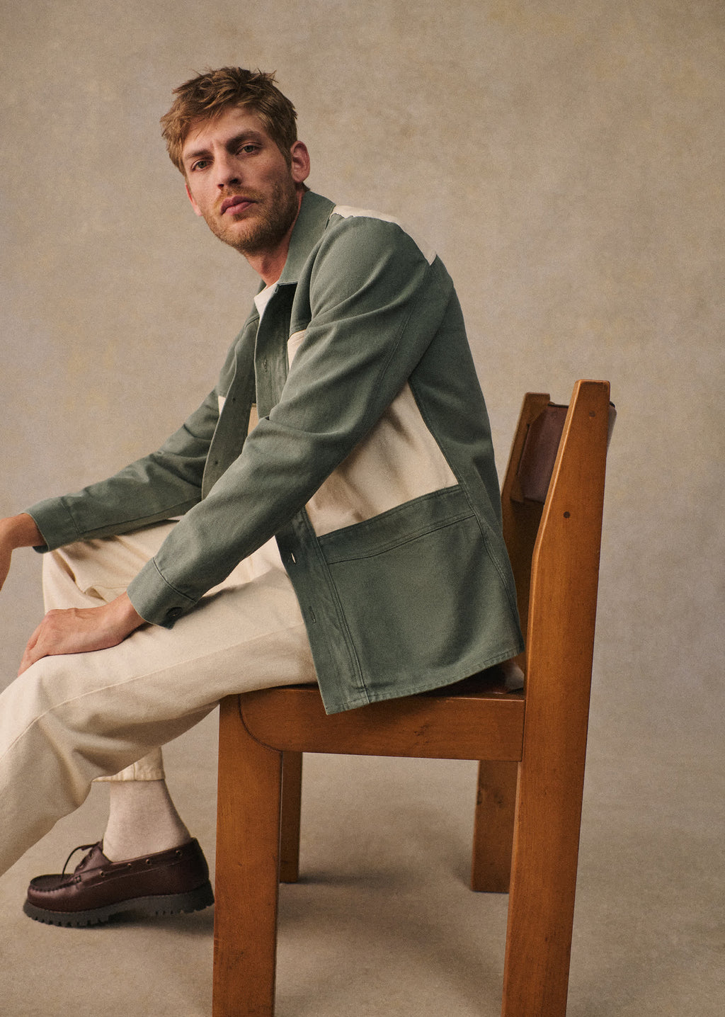 Veste Will Patchwork - Vert