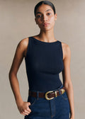 Top Fanny - Pointelle Marine