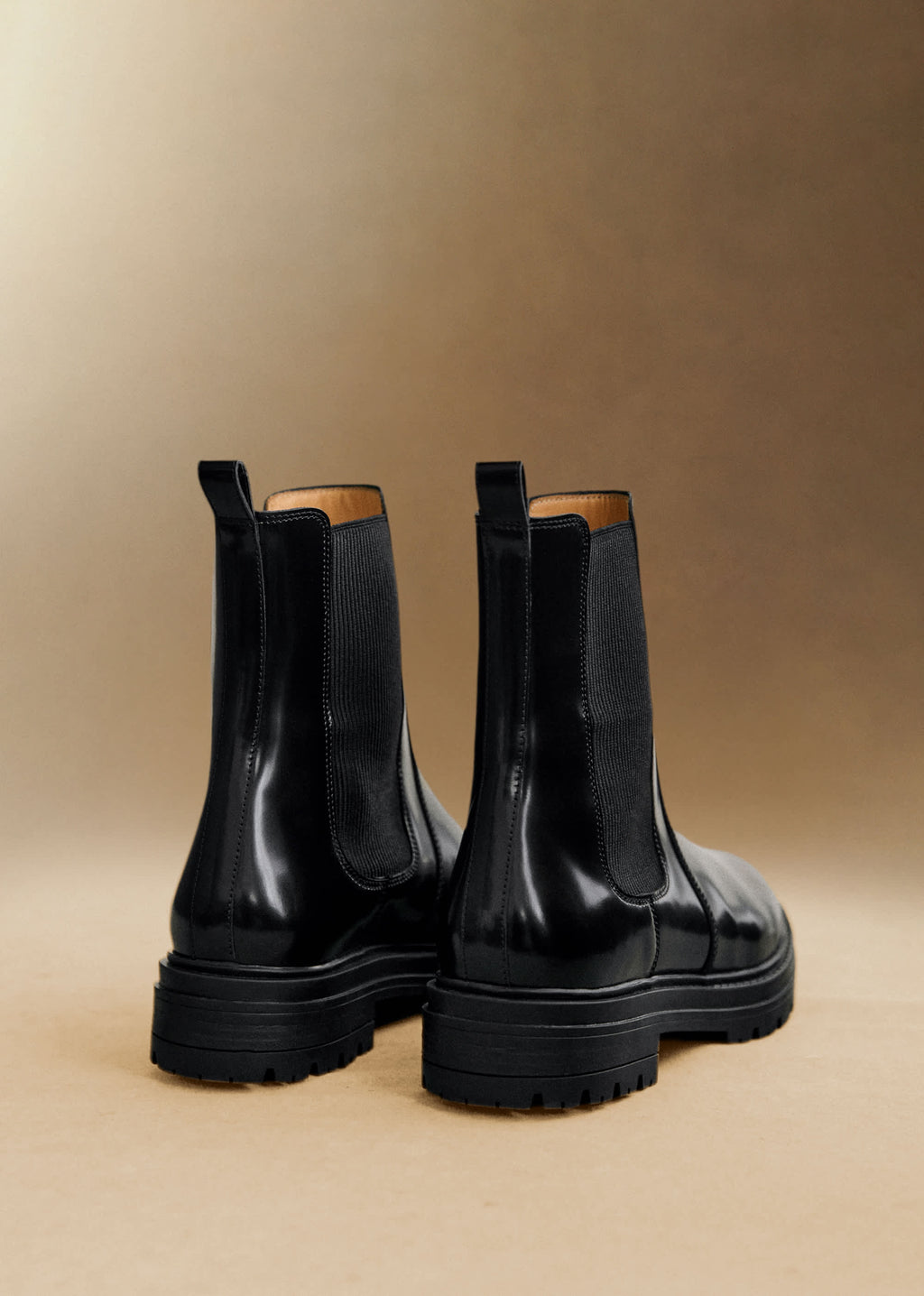 Bottines Low Lena - Noir Glacé