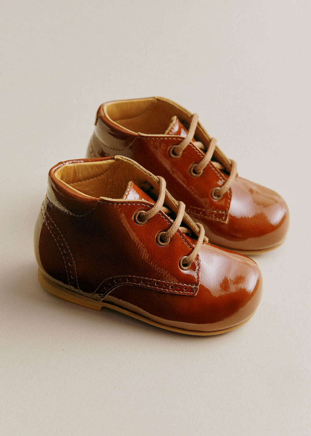 Bottines Timmy - Caramel Vernis