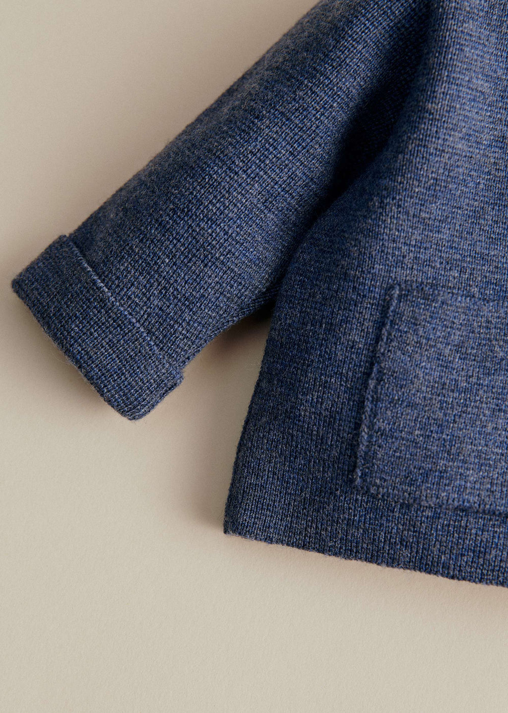Gilet Betty - Bleu Chiné
