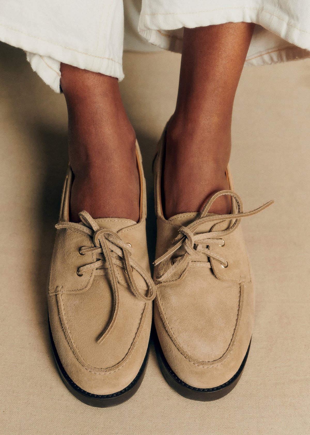Mocassins Caroline - Mastic