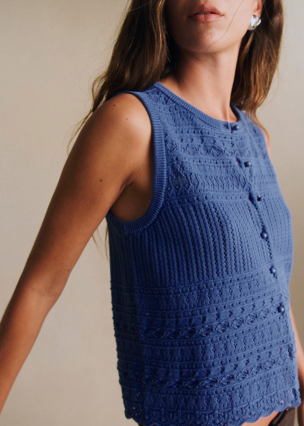 Gilet Davy - Bleu
