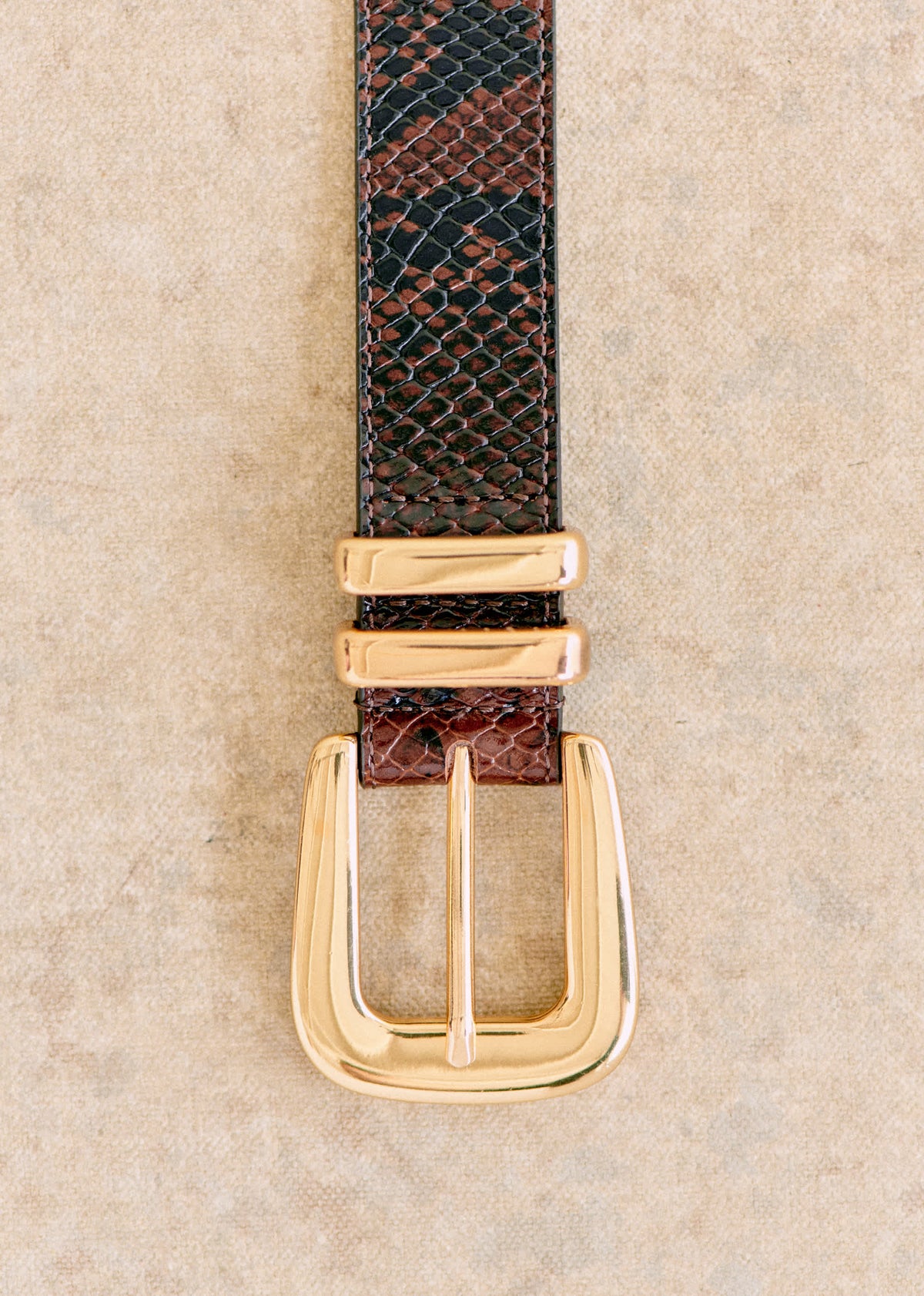 Ceinture Oria - Marron Python